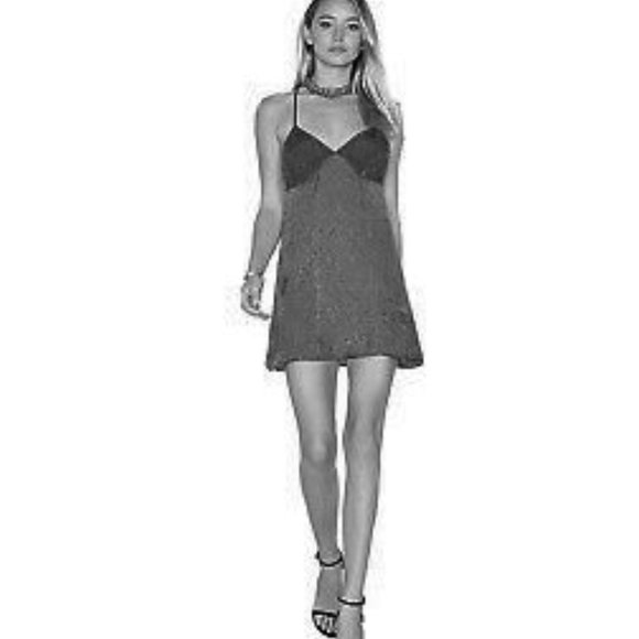 FREE PEOPLE Intimately Galaxy Chemise Slip Mini Dress NWT - Picture 11 of 16